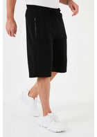 Plexus Belden Bağlamalı Pamuklu Cepli Regular Fit Short