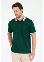 Plexus Erkek Amerikan Stil Polo Yaka T-Shirt