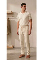 Plexus Erkek Jogger Keten Pantolon